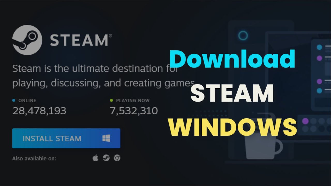 How To Download And Install Steam Windows 11/10/8 - 2026