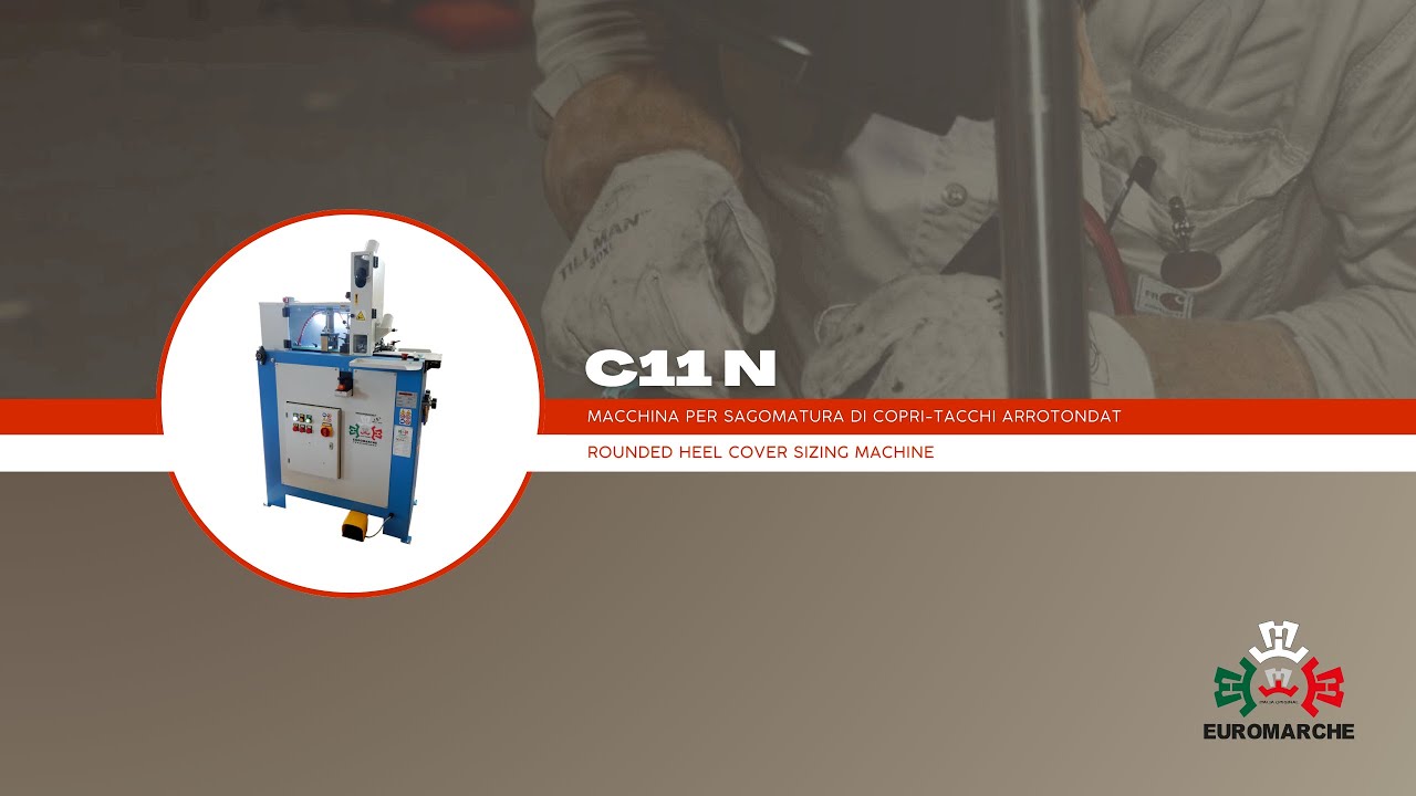 Euromarche SRL: C11N - Macchina calibratrice per code di suole in cuoio