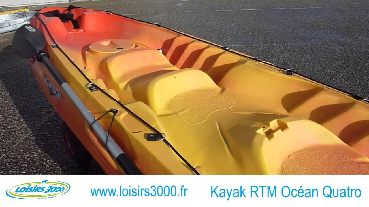 Kayak RTM Ocean Quatro : Présentation du kayak par loisirs 3000