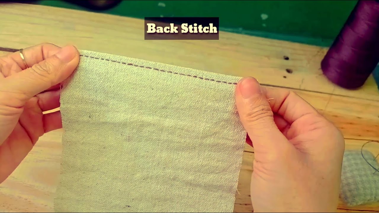 #02 - Basic Hand Sewing Stitches | DIY_ Hand Sewing | Yuu Pham