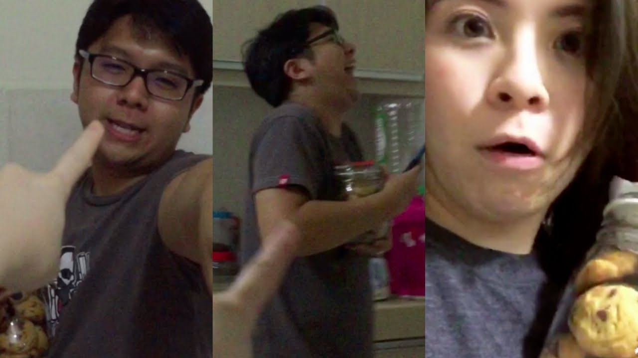 COUPLE FIGHTS OVER COOKIES! \\ #TehChamLee