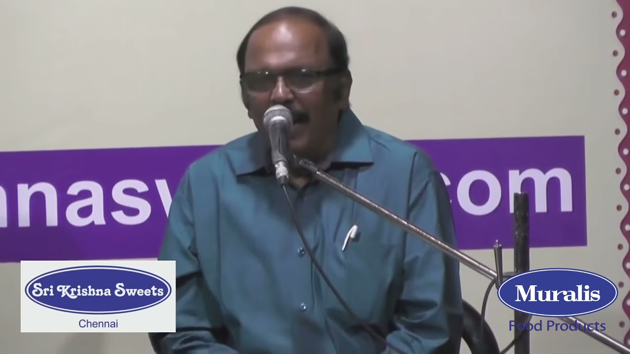 Chennai Sri Krishna Sweets   Kalangalil Avan Vasantham   Isaikkavi Ramanan  l 5th February 2019 1