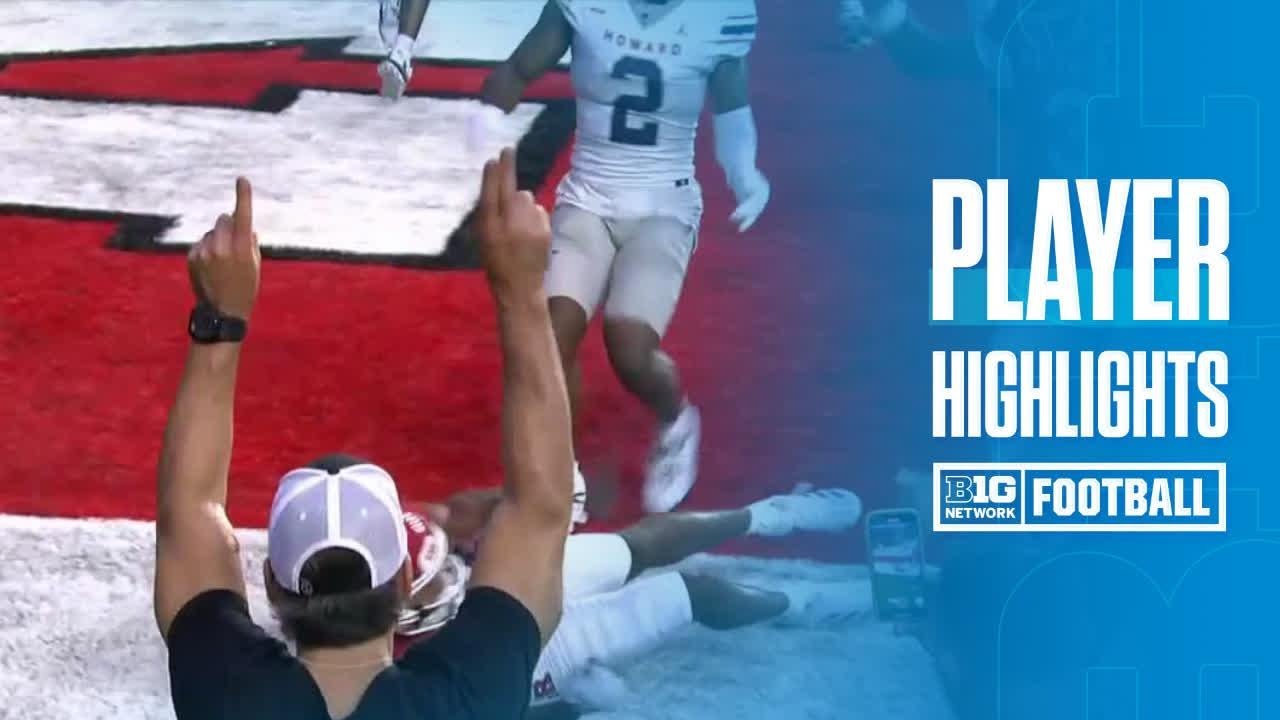 Dymere Miller Highlights vs. Howard Bison | Rutgers Football | 08/29/2024