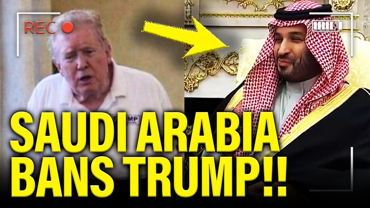 🚨Trump GETS BANNED from SAUDI MILITARY BASES!!!