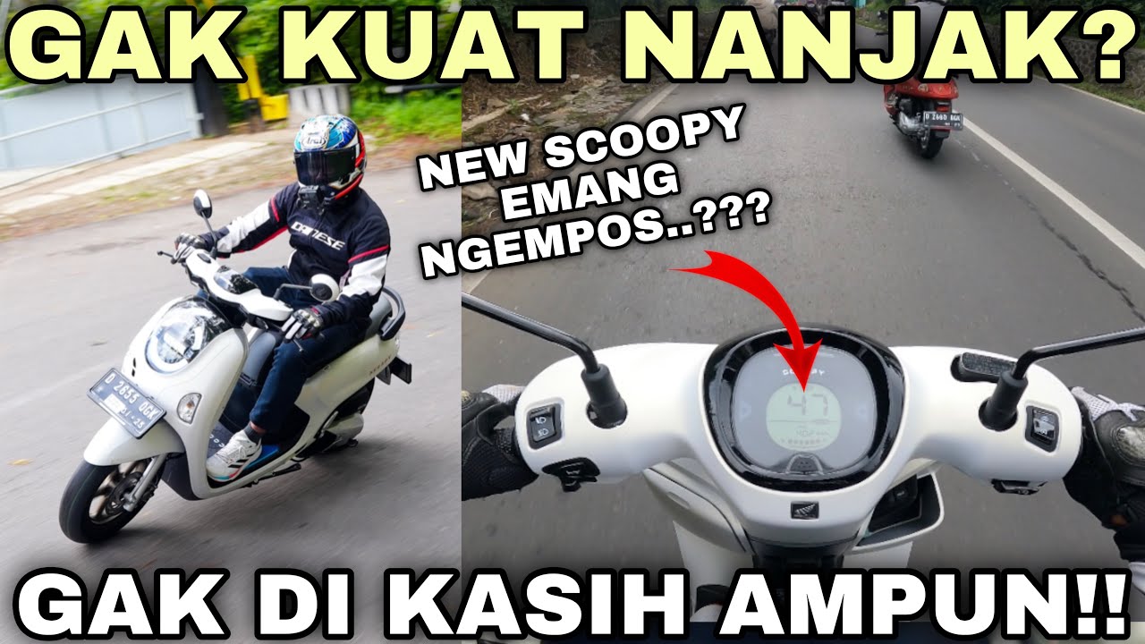 SIKSA NEW SCOOPY‼️KITA BAWA NANJAK DI BANDUNG