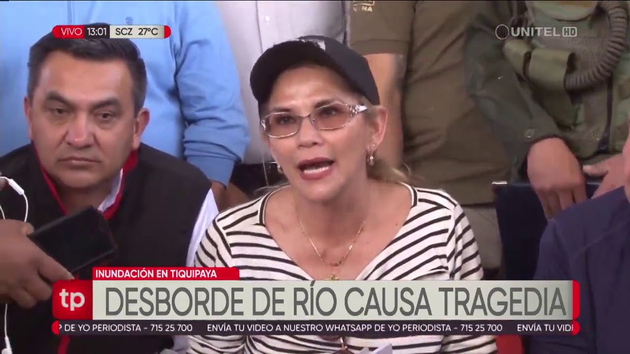 Gobierno garantiza intervención en Tiquipaya por los desastres del deslizamiento