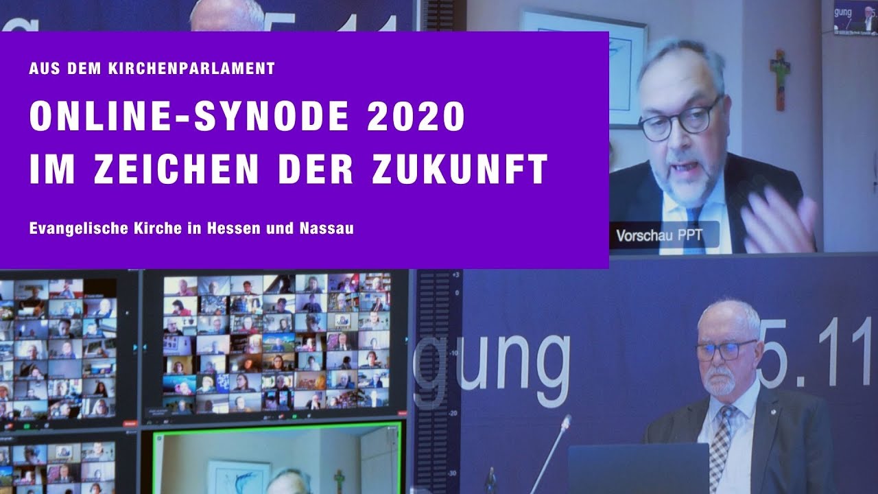 Online-Synode 2020 der EKHN im Zeichen der Zukunft
