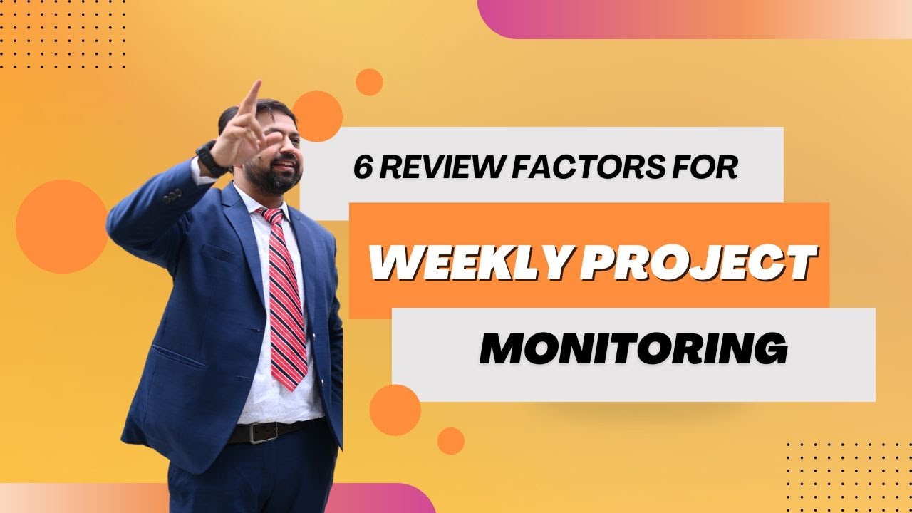 Working People Strategy is to do Weekly Monitoring Review over 6 Factors