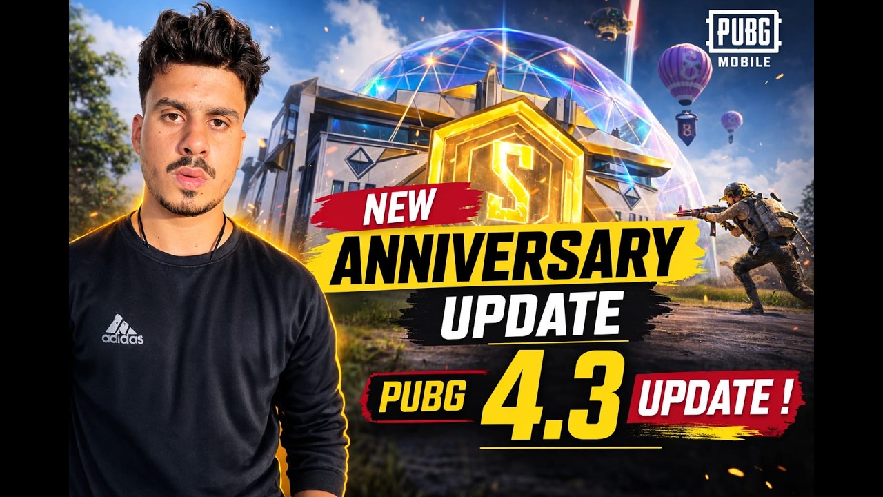 🔴GlitchZar is Live PUBG MOBILE 4.3 Update |Agao PUBLIC |🔴