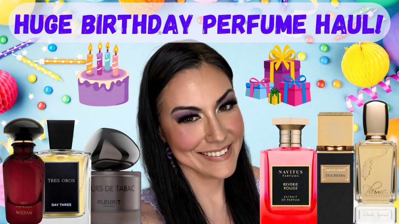 HUGE PERFUME HAUL FOR APRIL 2025 | BIRTHDAY FRAGRANCE HAUL