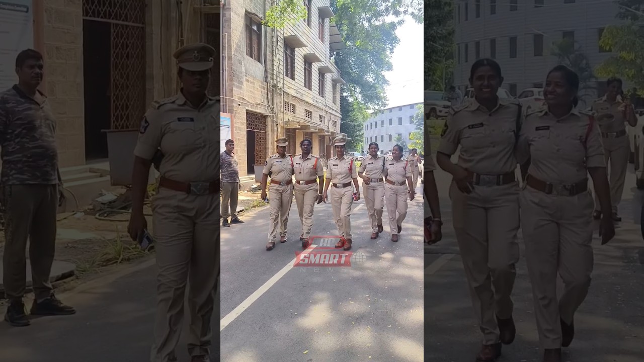 AP lady Singham's | Ap POLICE #appolice #police #vijayawadapolice #SI @APSmartNews