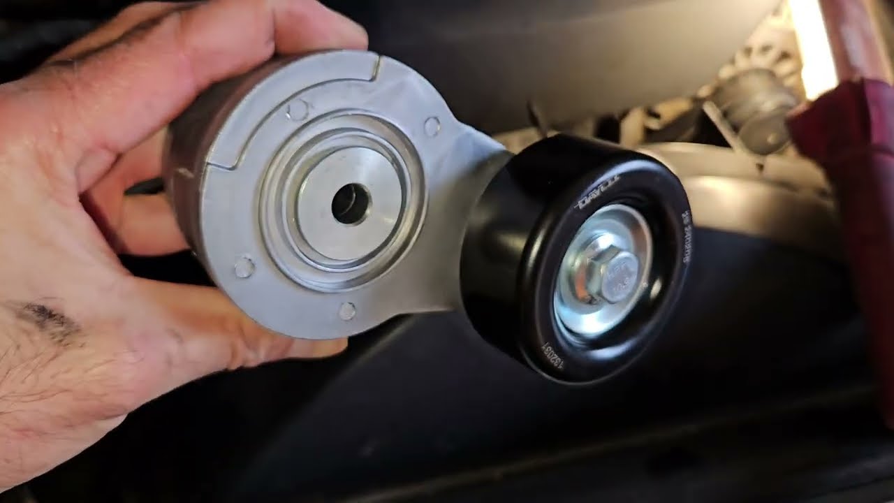 2016 Holden colorado 2.8 Ltd duromax with a noise accessory belt tensioner how to replace.