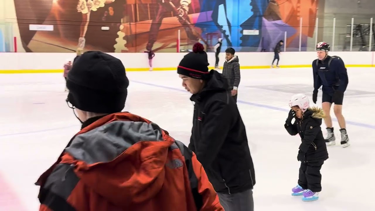 Free ice skating