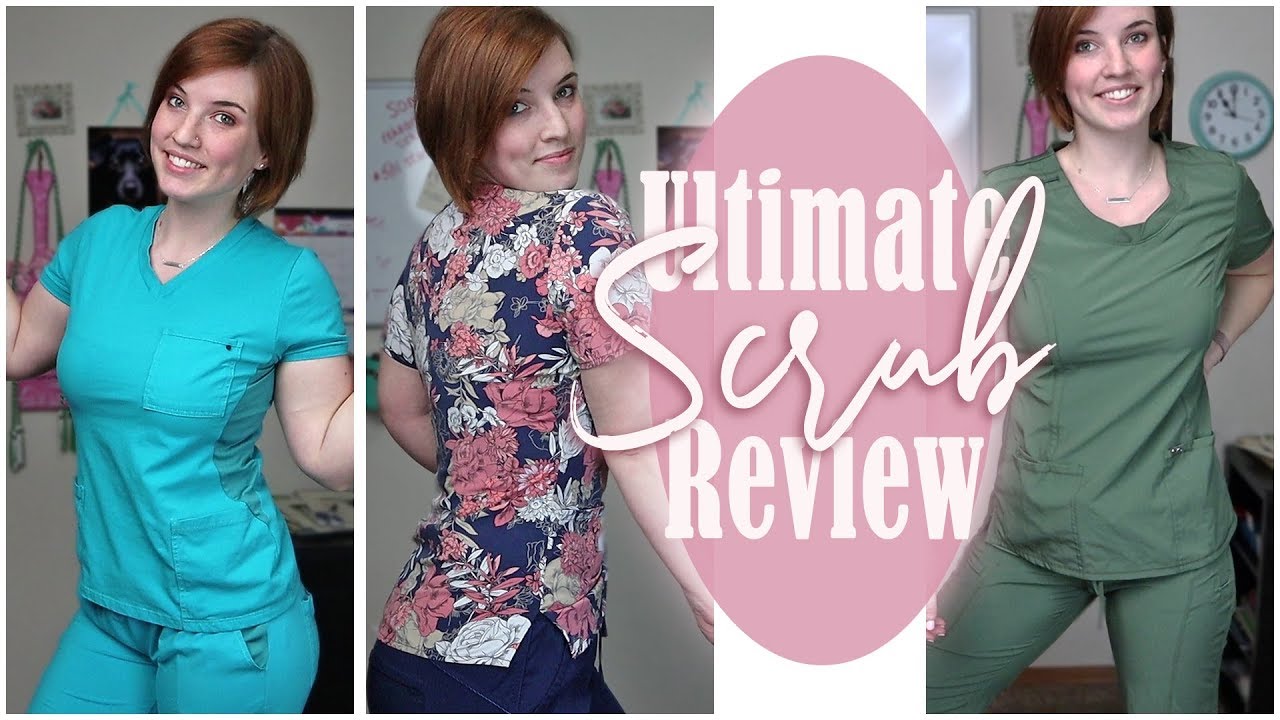 All of My Favorite Scrubs! | ULTIMATE SCRUB REVIEW | Diary of a New Nurse