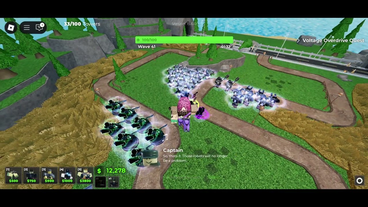 Roblox Tower Blitz - Solo Expert Mode on Farm