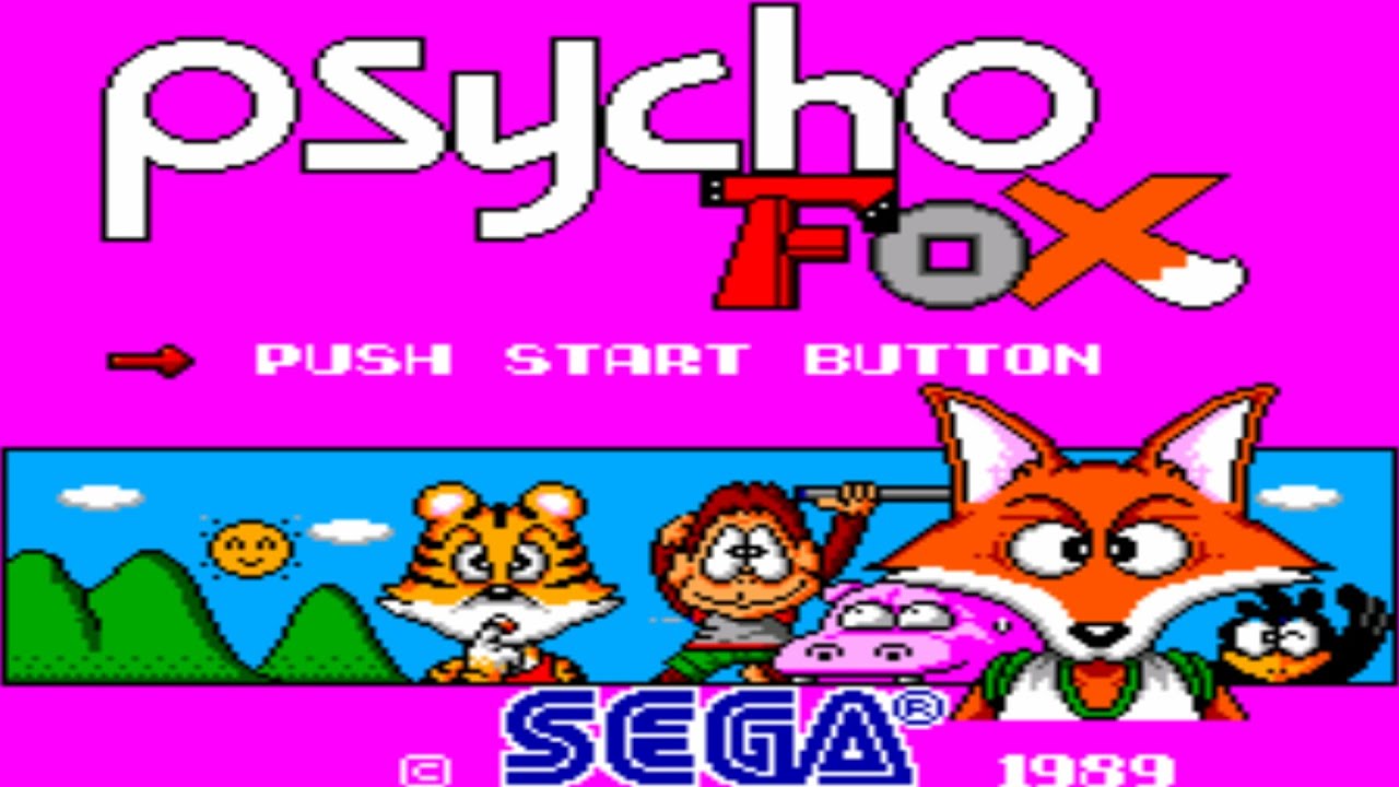 PSYCHO FOX (Master System) ATÉ ZERAR