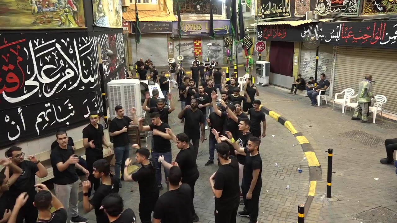 بث مرور مواكب العزاء بجانب الحسينية - ليلة السادس من شهر محرم الحرام ١٤٤٥ هـ