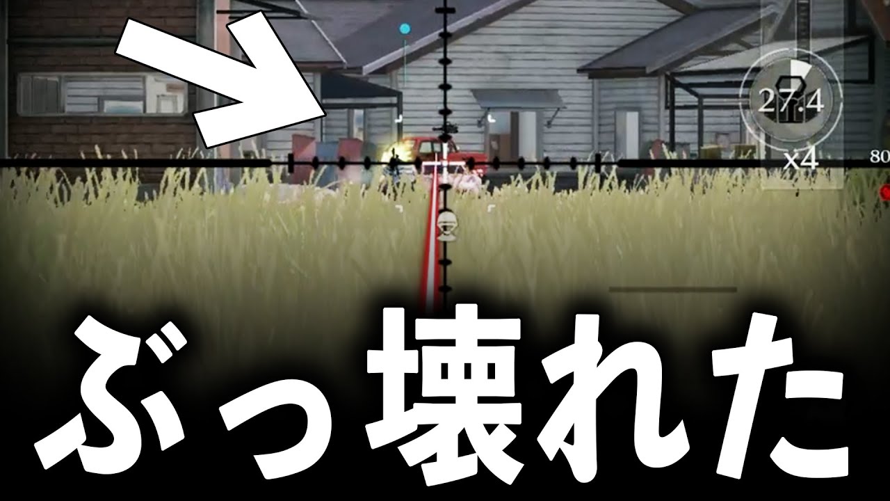 【環境破壊】アプデ後...通常物資にAUGはヤバいってwww【#荒野行動】
