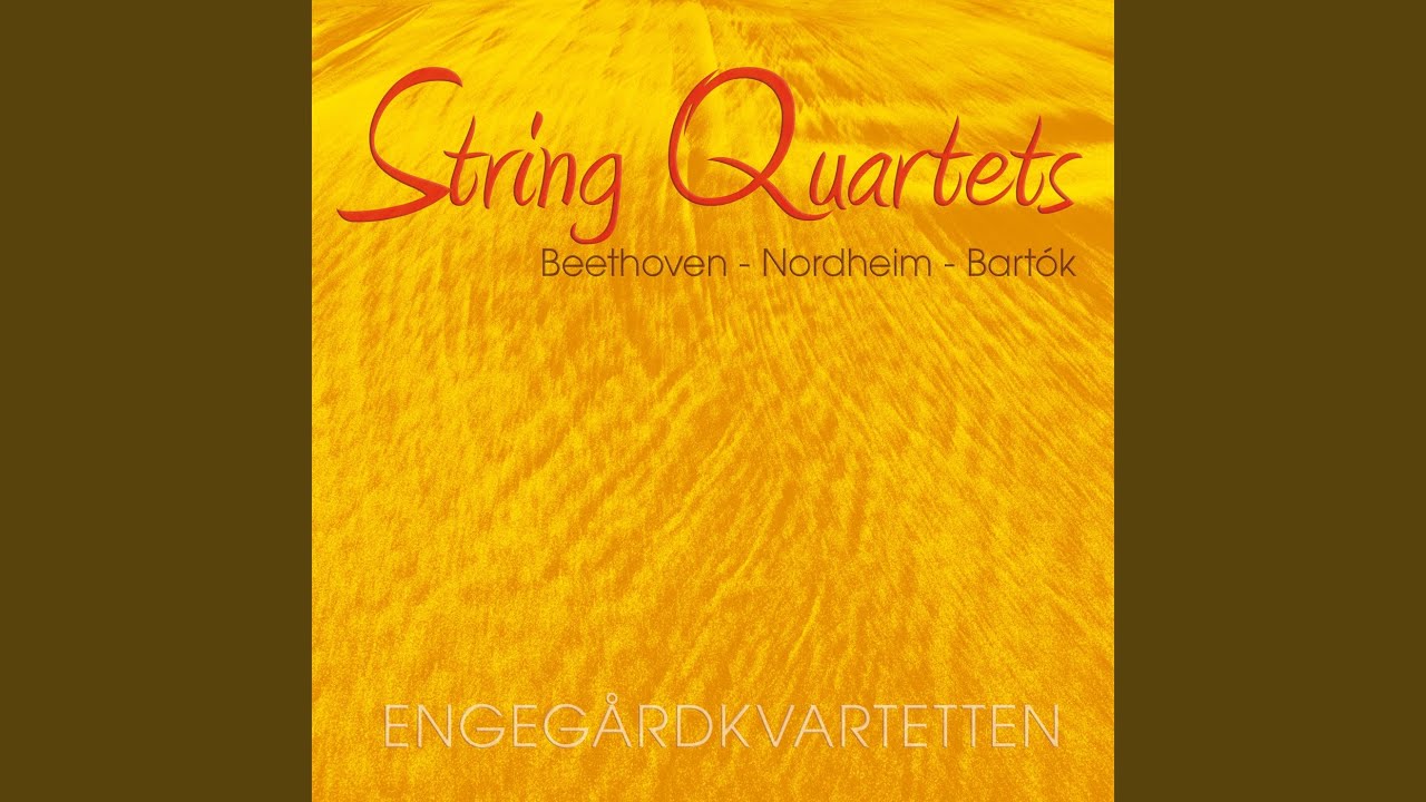 Nordheim String Quartet 1956: I. Lento Quasi Una Improvisazione