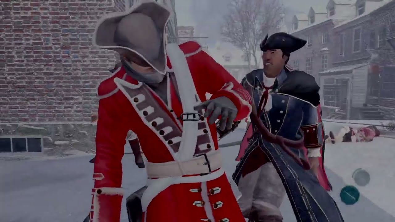 Haytham Kenway Elegant and Ruthless Combat - Assassin's Creed 3 Remastered
