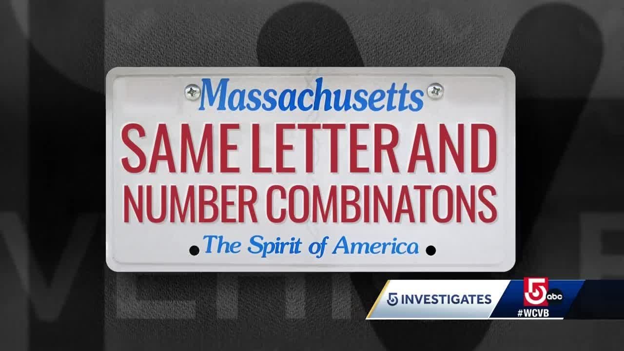 Records reveal extent of Mass. 'duplicate' license plate problem