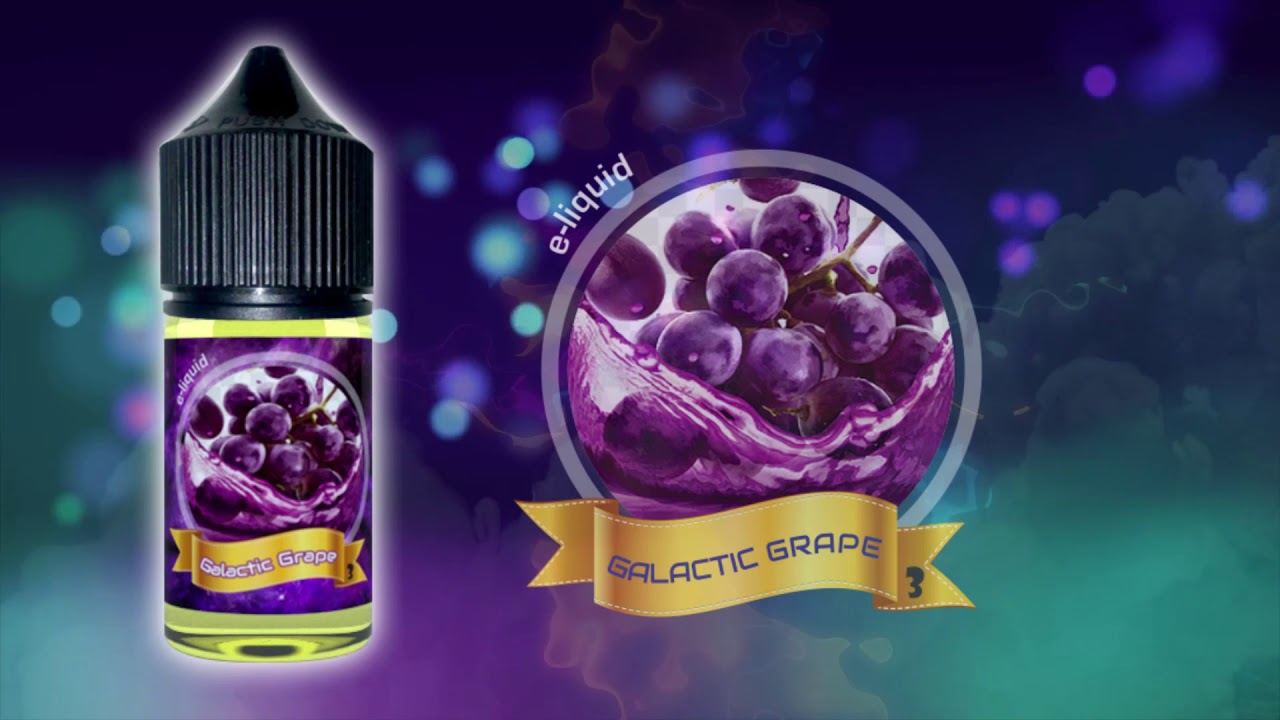 Galactic Grape e liquid flavor