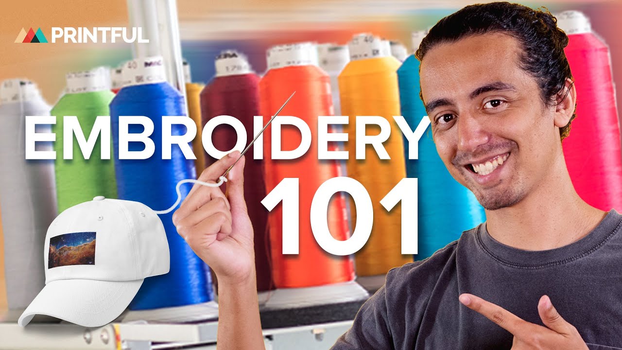 How to Create Embroidery Designs with Printful's Design Maker