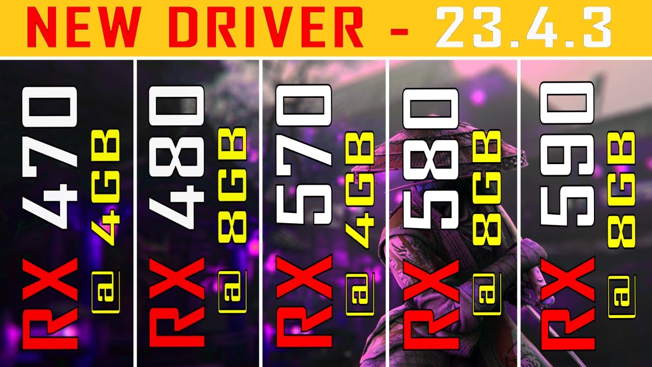 RX 470 vs RX 480 vs RX 570 vs RX 580 vs RX 590 || NEW DRIVER || PC GAMES TEST ||
