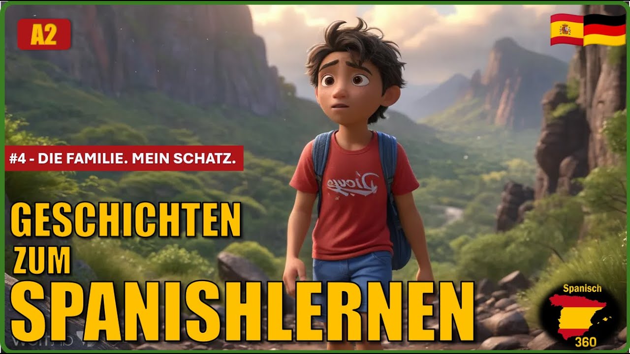 🇩🇪  Spanischkurs f&uuml;r Anf&auml;nger auf A2-Niveau  | Lektion 4 - DIE FAMILIE. MEIN SCHATZ.
