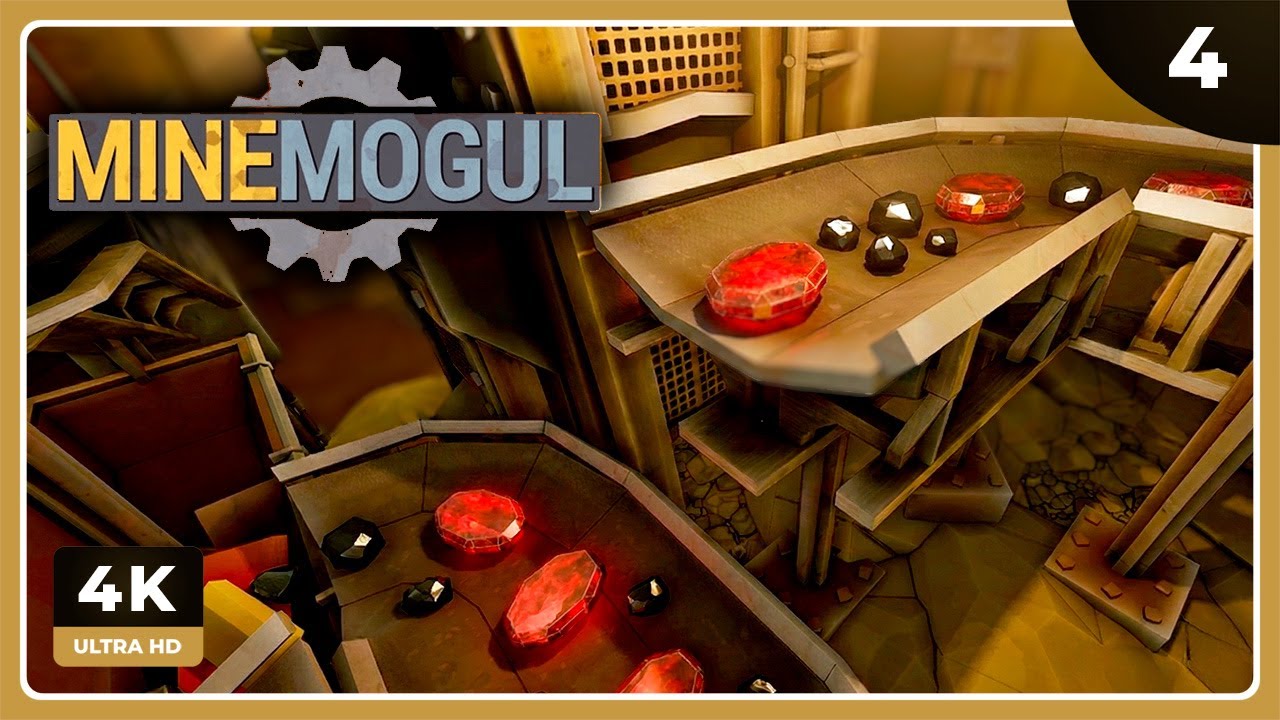MineMogul #4 | CARBÓN = RUBÍES!! | MINEMOGUL Gameplay Español