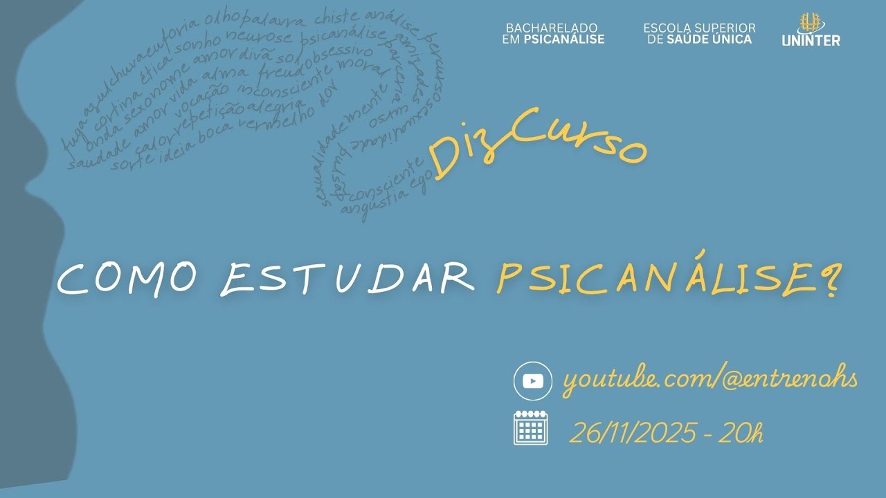 DizCurso 012 - Como estudar psicanálise?