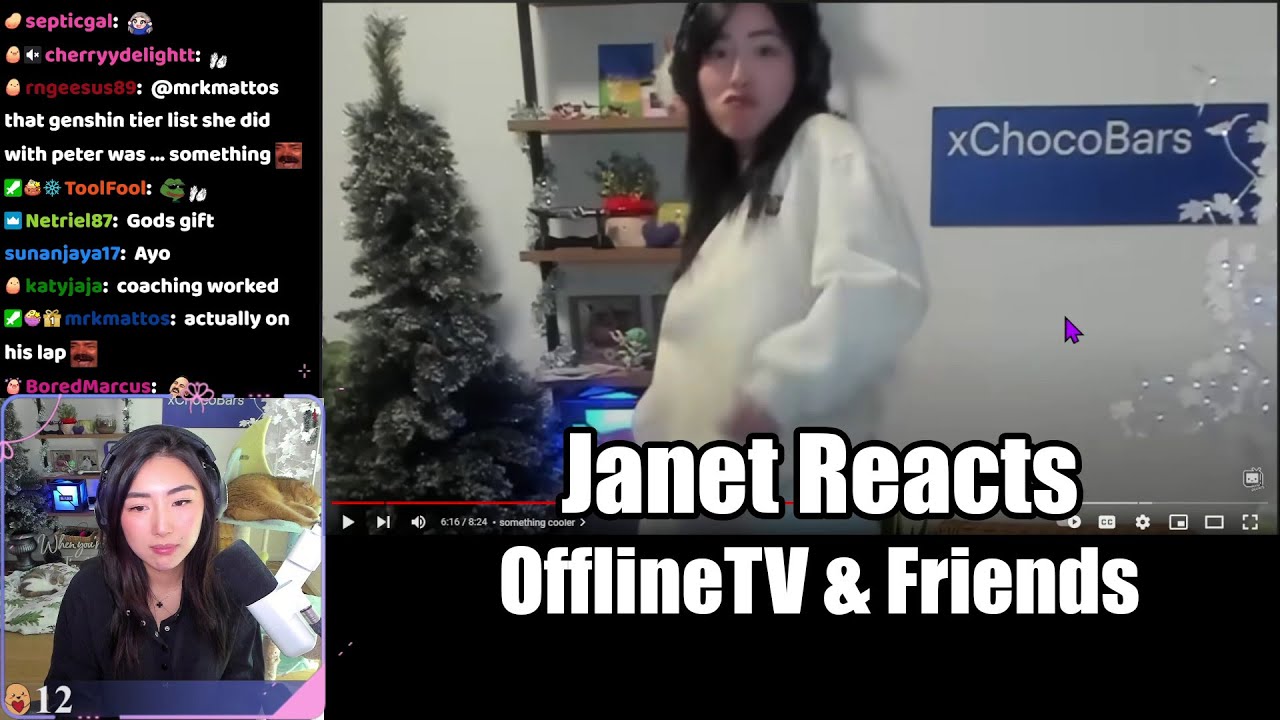 [Janet Reacts] I am SUING the OfflineTV & Friends Editors 😤Reacting to My Dancing Clip Remix