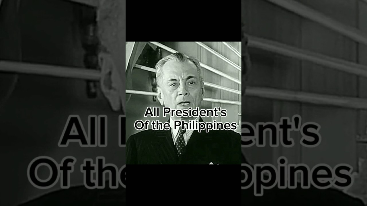All Of the Philippine Presidents From Marcos - Aguinaldo