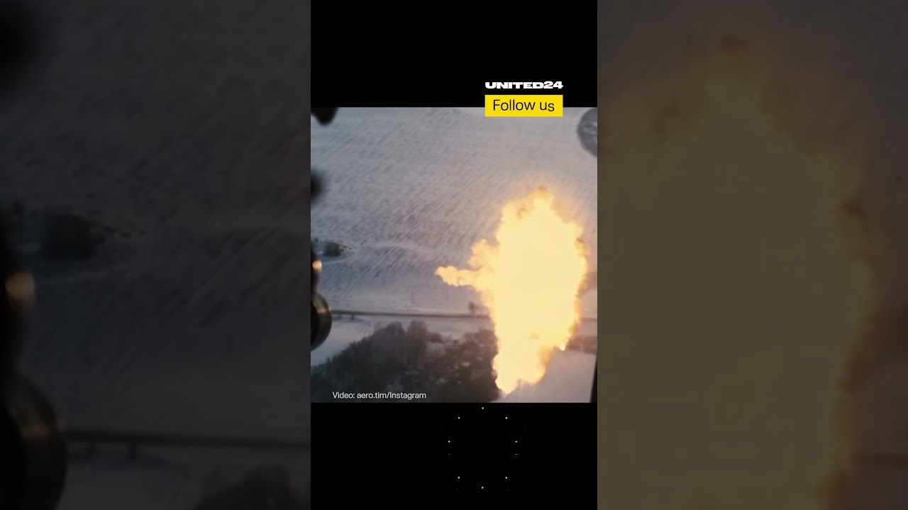Ukrainian Fighter Shot Down Russian Strike Drone Using M134 Minigun #warinukraine