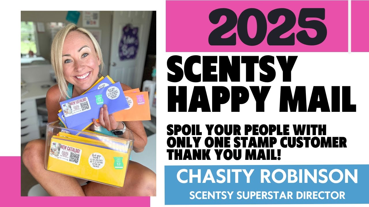 📬 One-Stamp Customer Mail-Outs | Scentsy Team Training