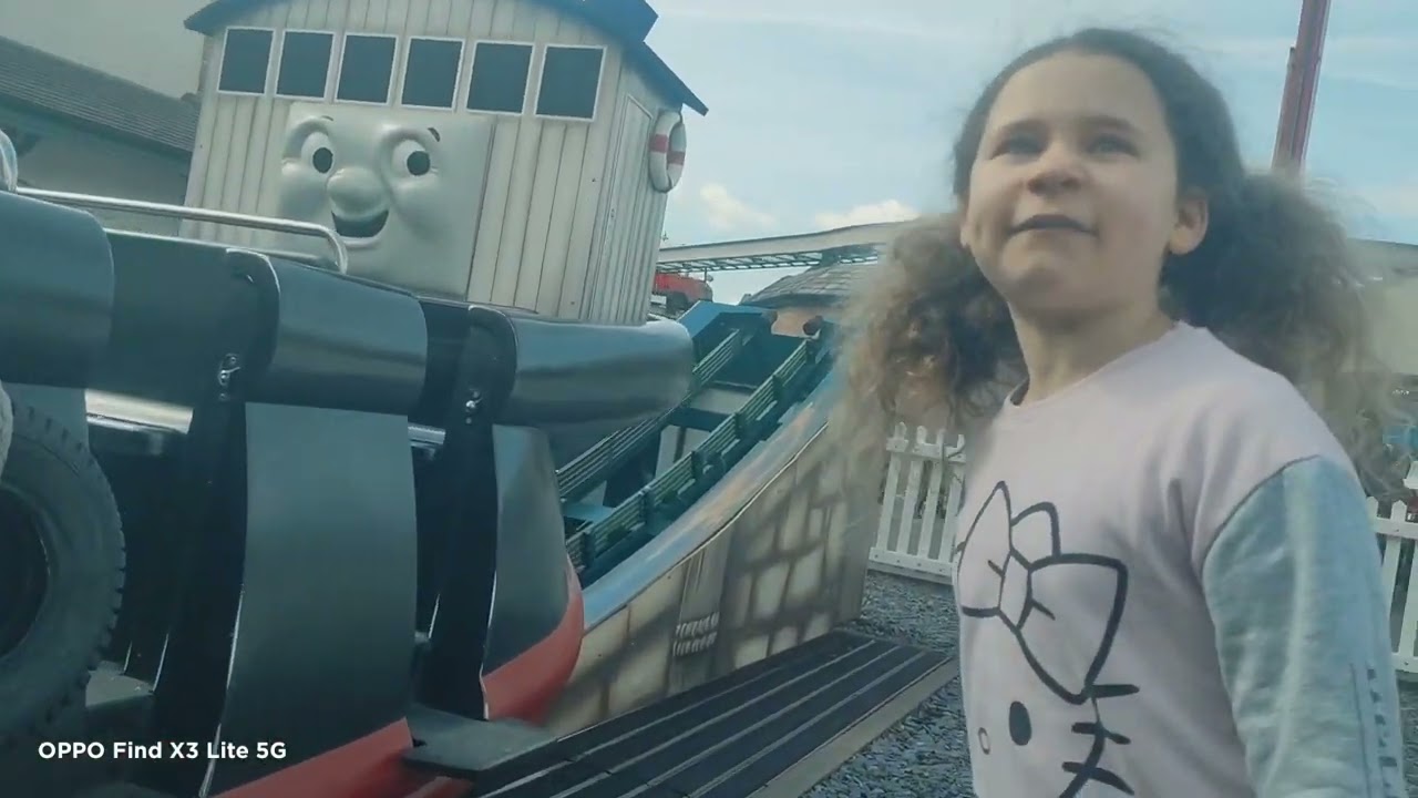 April 2022 Drayton manor park Thomas land