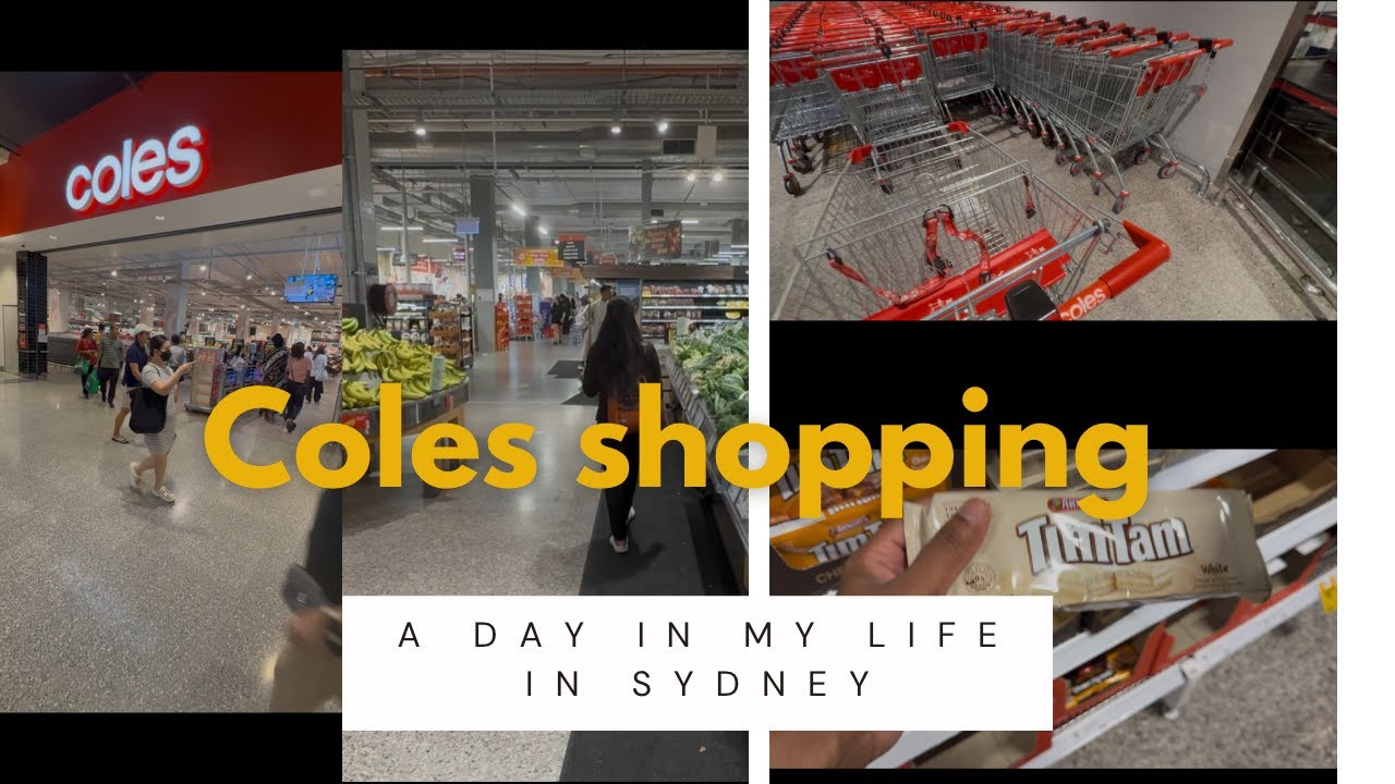 🇦🇺 Coles Grocery Shopping in Australia 2026 | Chennai2Australia #dailyvlog #chennai2australia