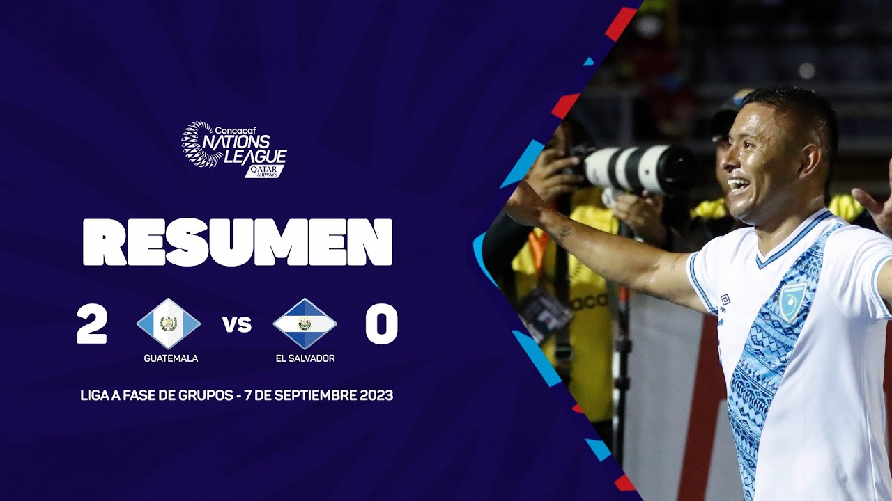 Resumen | Guatemala vs El Salvador | 2023/24 Concacaf Nations League