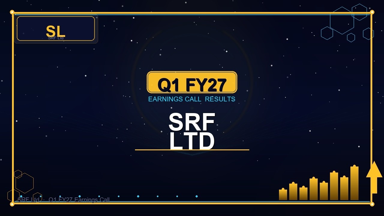 SRF Ltd Q1 FY27 Quarterly Concall Highlights | Key Takeaways & Outlook #SrfLtd #Q1FY27 #EarningsCall
