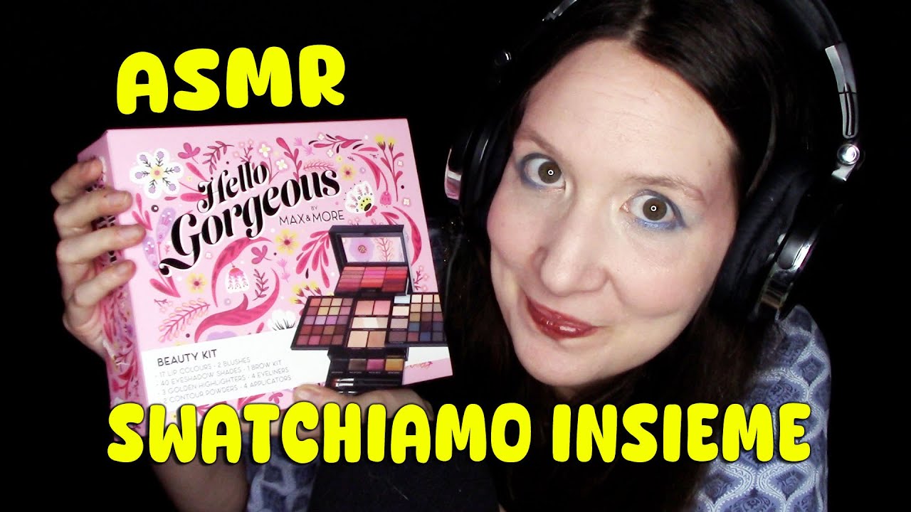 ASMR SWATCHIAMO INSIEME:  PALETTE MAKEUP DI ACTION!