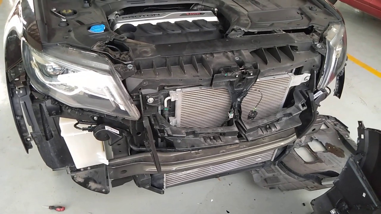 Proton X70 eksiden! Tengok apa kt belakang bumper.