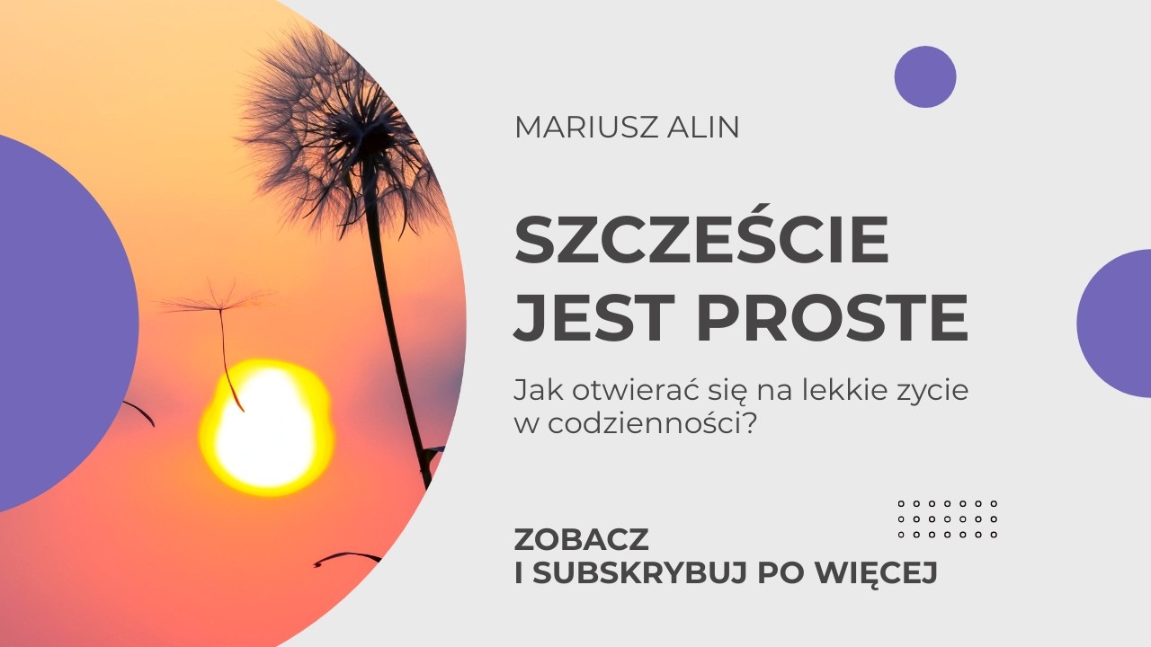 Przewodnik dla szczęścia - Mariusz Alin