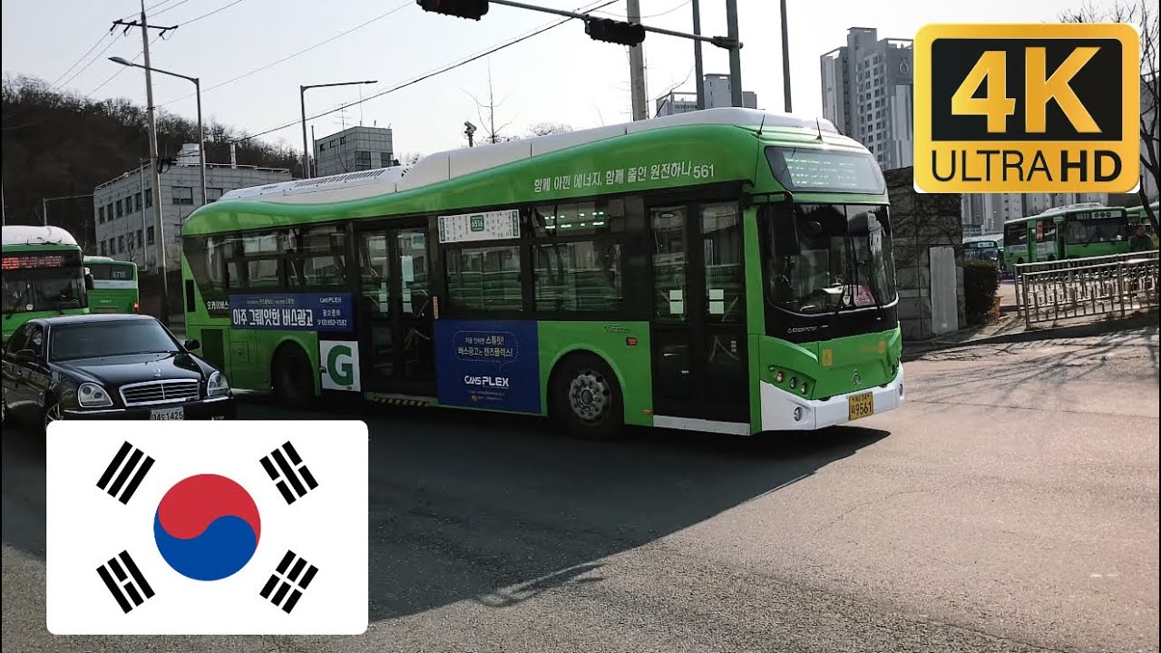 4K | 양천공영차고지 | Bus Observations at Yangcheon Bus Garage (2018.03.10)