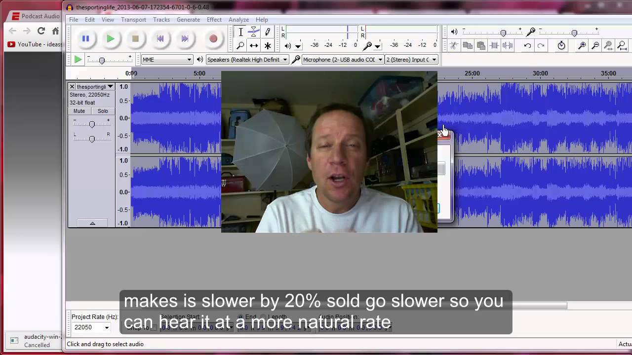Learn English Audacity from My FAST ENGLISH NEWSLETTER!
