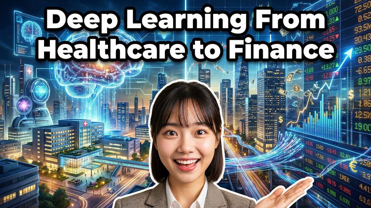 Real World Applications of Deep Learning From Healthcare to Finance (13 Minutes)