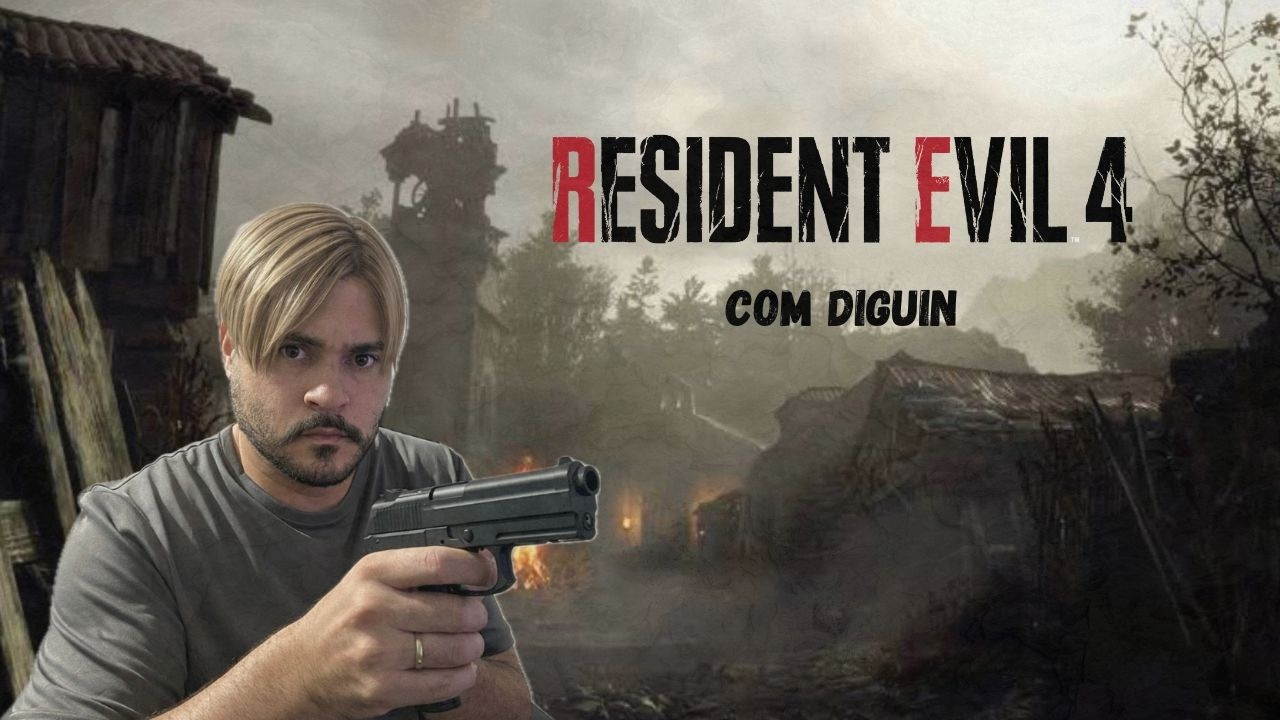 Resident Evil 4 Remake: Resgate do policial - Gameplay do Diguin