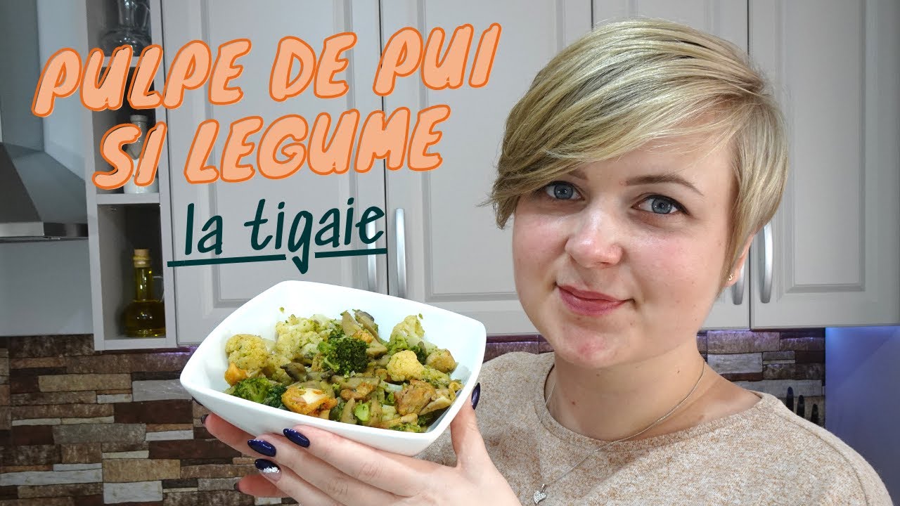 Pulpe de pui si legume