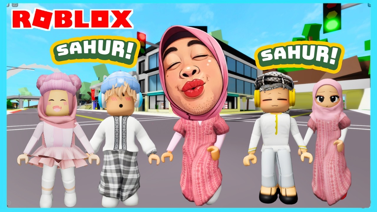 Bang Boy Dan Caca Dikutuk Mimi Peri Karna Telat Sahur Di Roblox Brookhaven ft @Shasyaalala