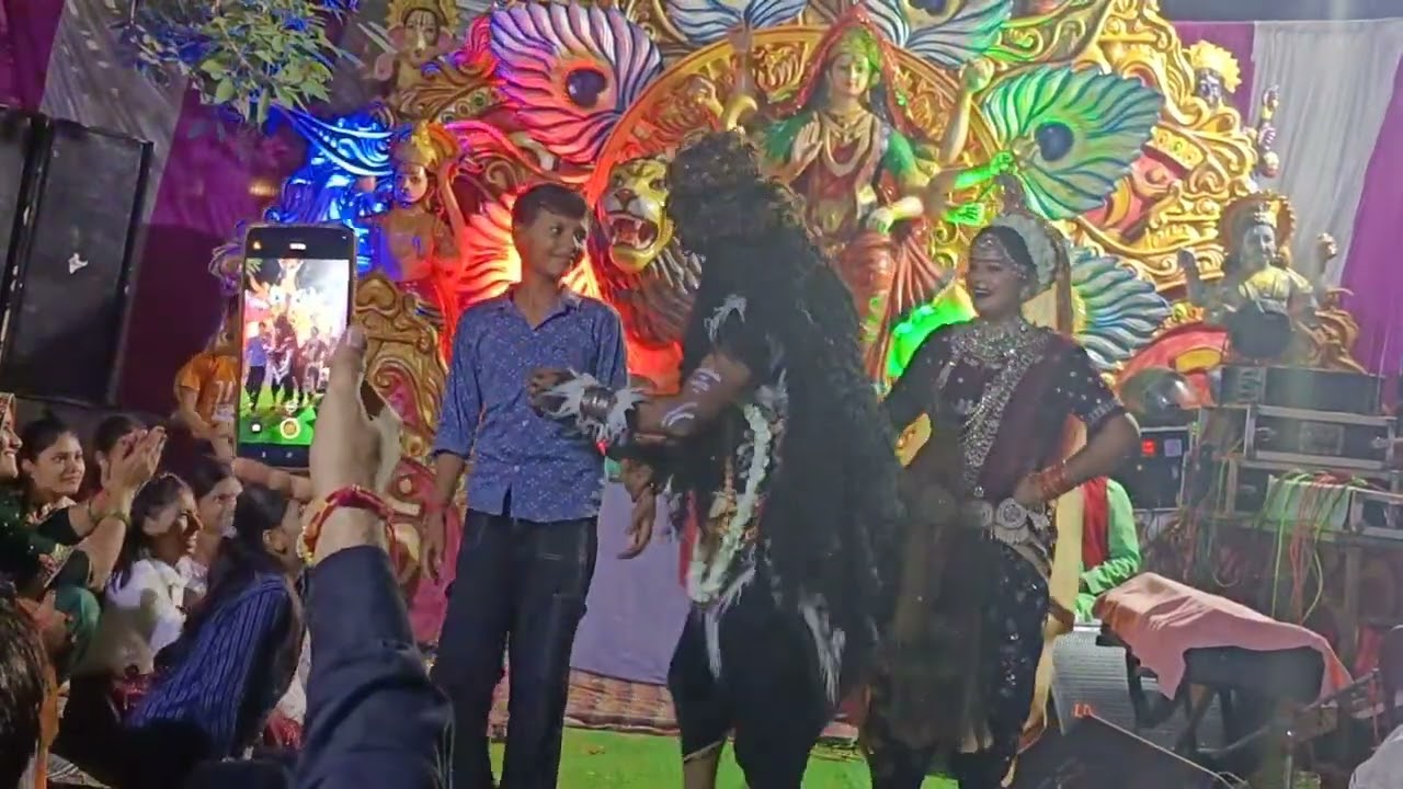 बहुत सुंदर शंकर पार्वती  की झांकी  तुगलपुर ग्रेटर नोएडा 9315509326