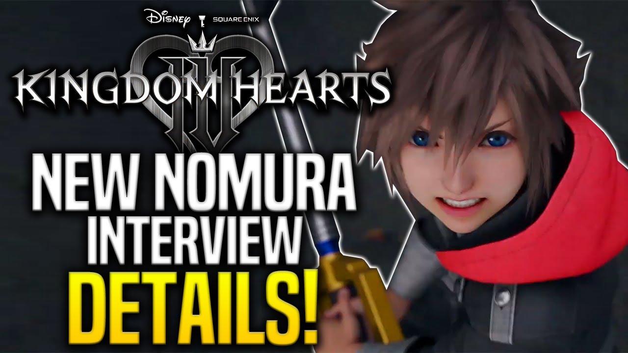 Tons of New Kingdom Hearts 4 & Missing Link Details! - Tetsuya Nomura Famitsu Interview